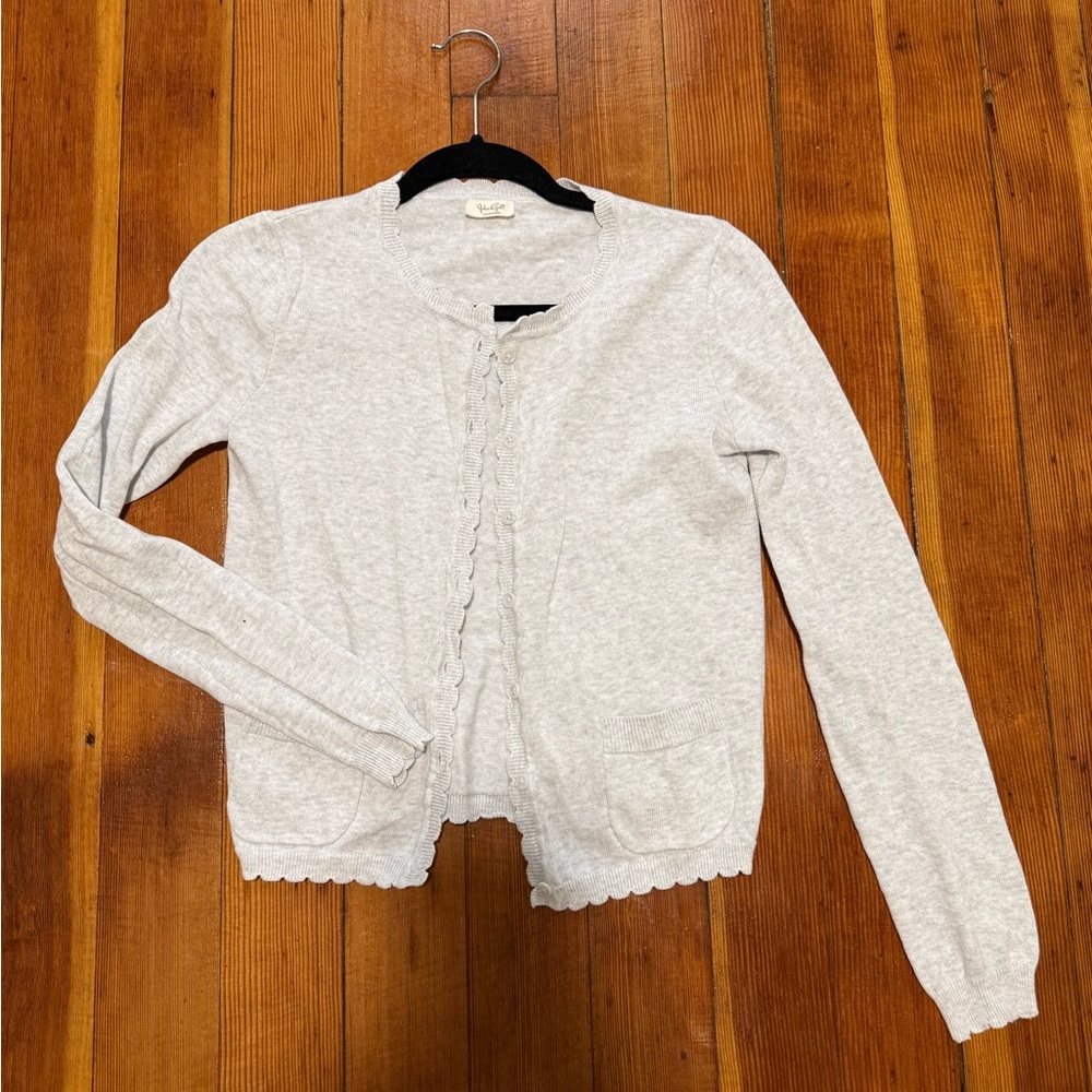 Scalloped Cardigan